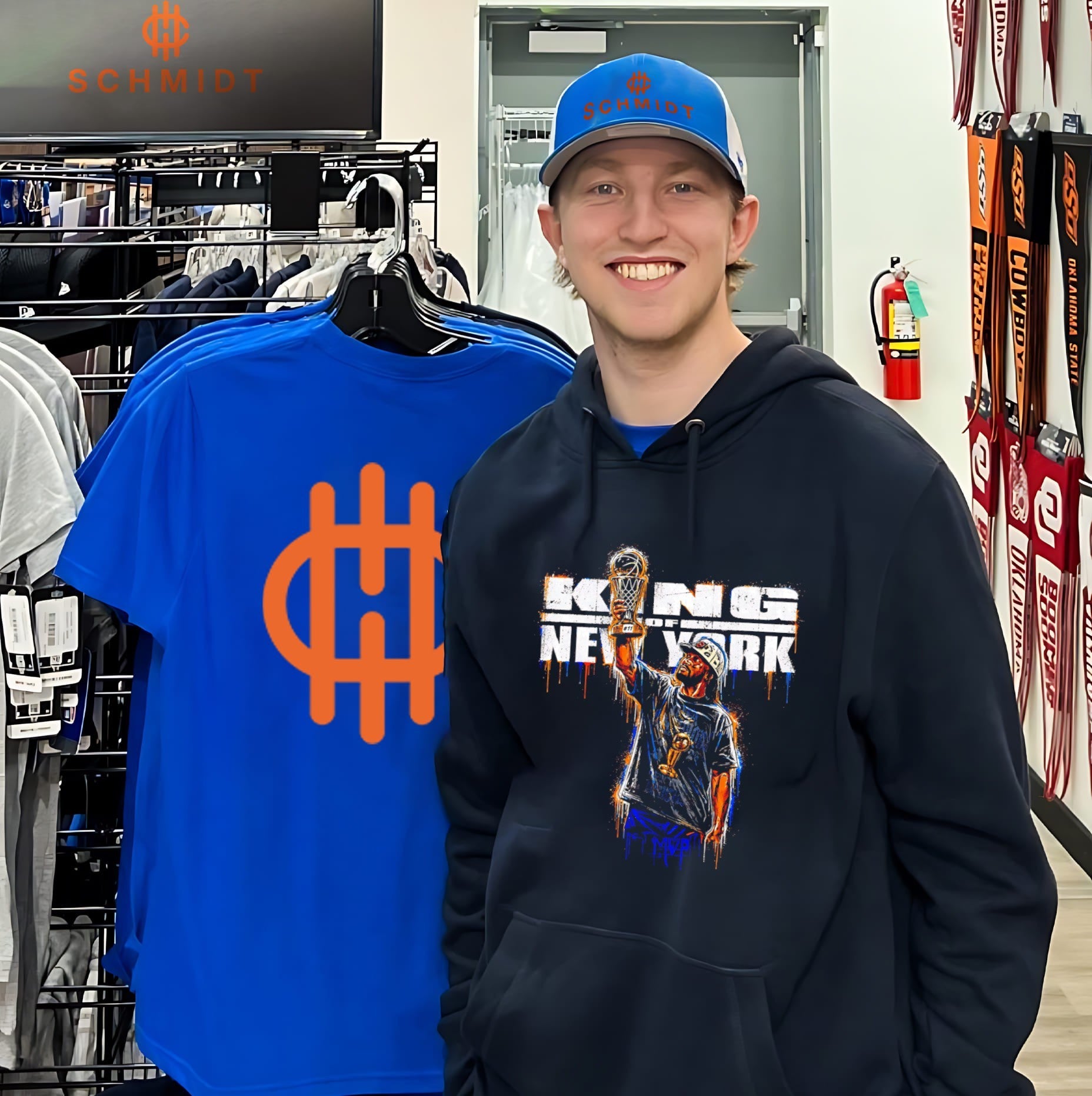 King Of New York Jalen Brunson New York Knicks 2026 paint shirt