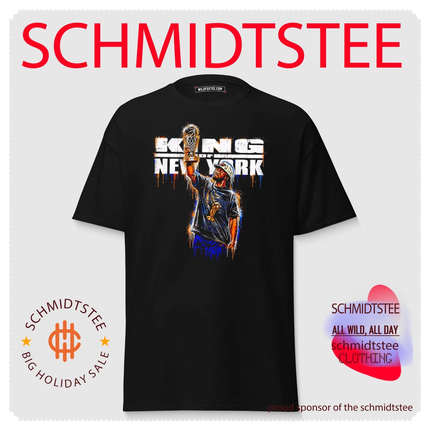 King Of New York Jalen Brunson New York Knicks 2026 paint shirt
