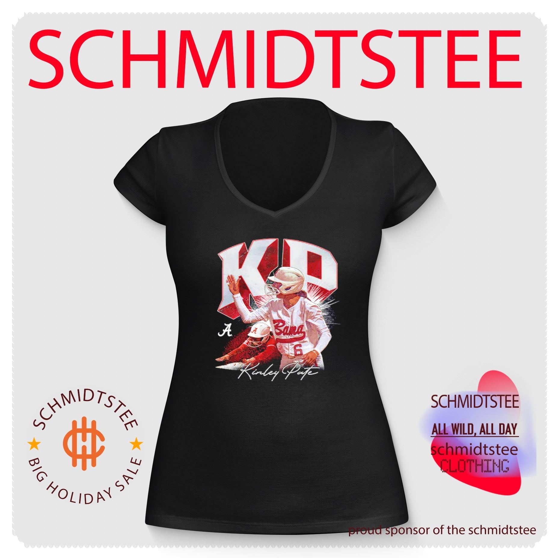 Kinley Pate Alabama Softball NCAA Player Collage shirt