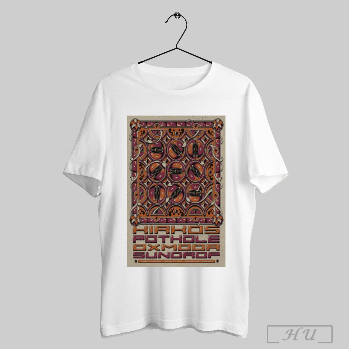 Kirkos Band March 29 2025 Elysian Gardens Birmingham Al T Shirt