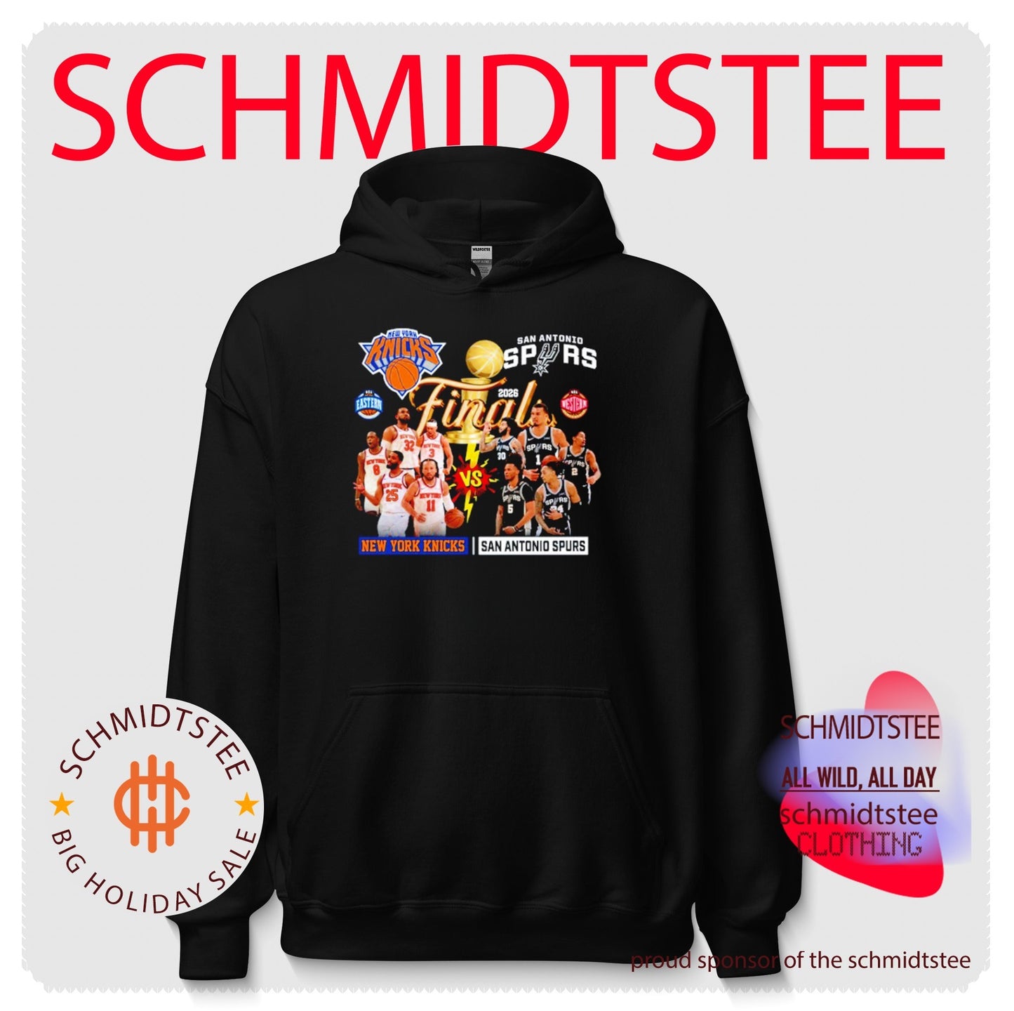 Knicks vs Spurs 2026 NBA Finals shirt