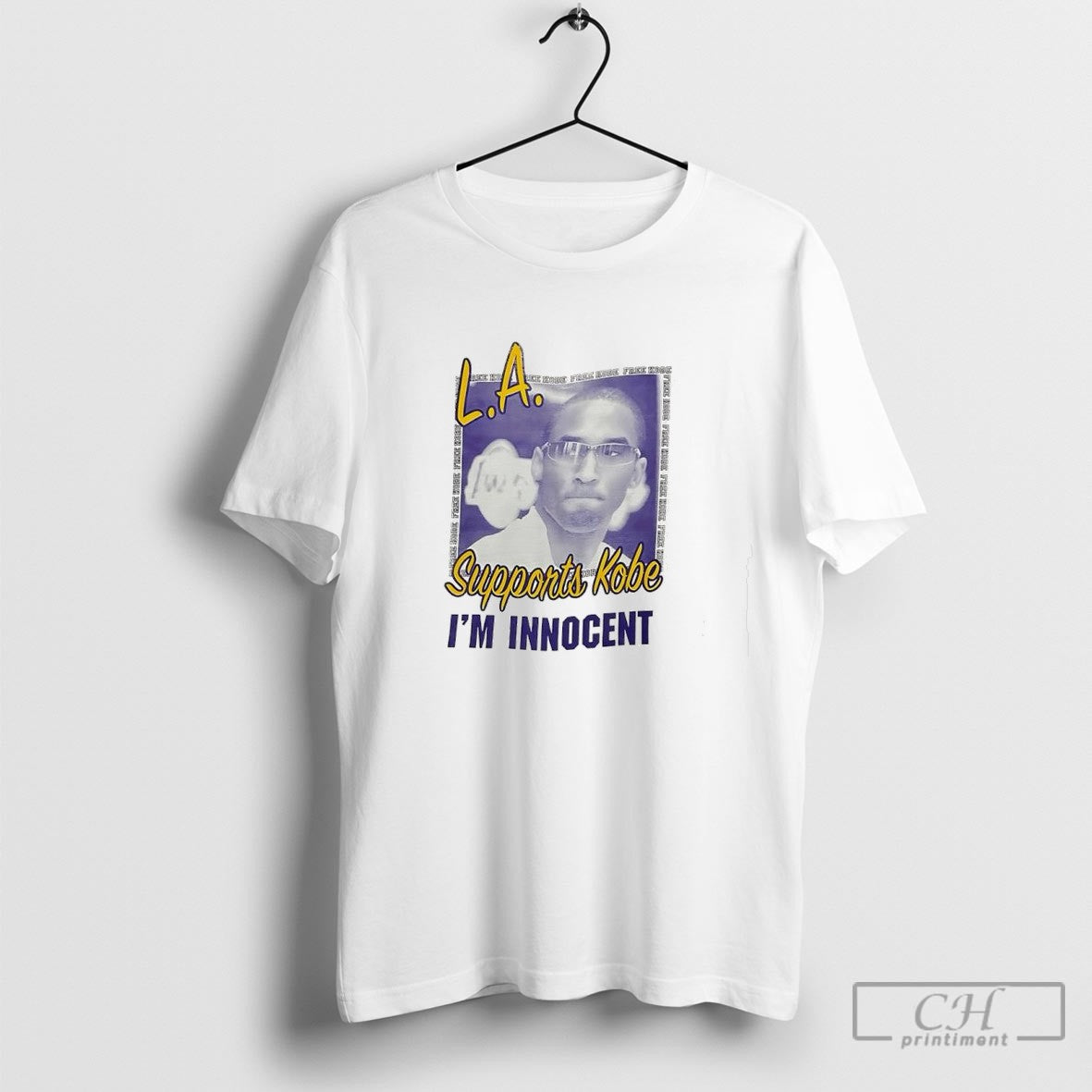 Kobe Bryant Los Angeles Supports Kobe Im Innocent Graphic Shirt Sweater