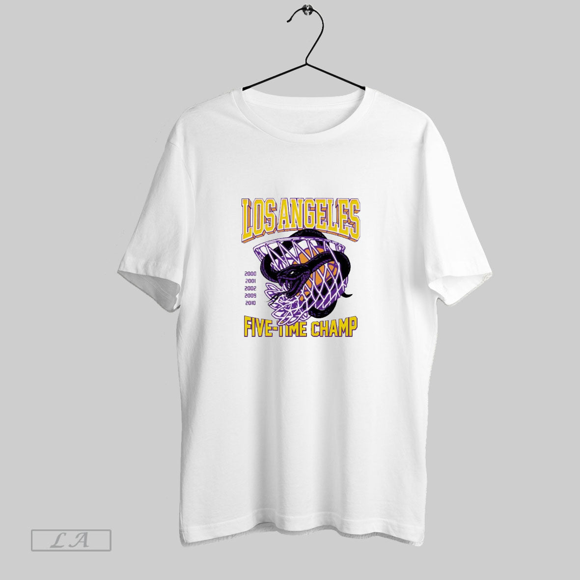 Kobe Bryant Mamba Los Angeles Five Time Champ
