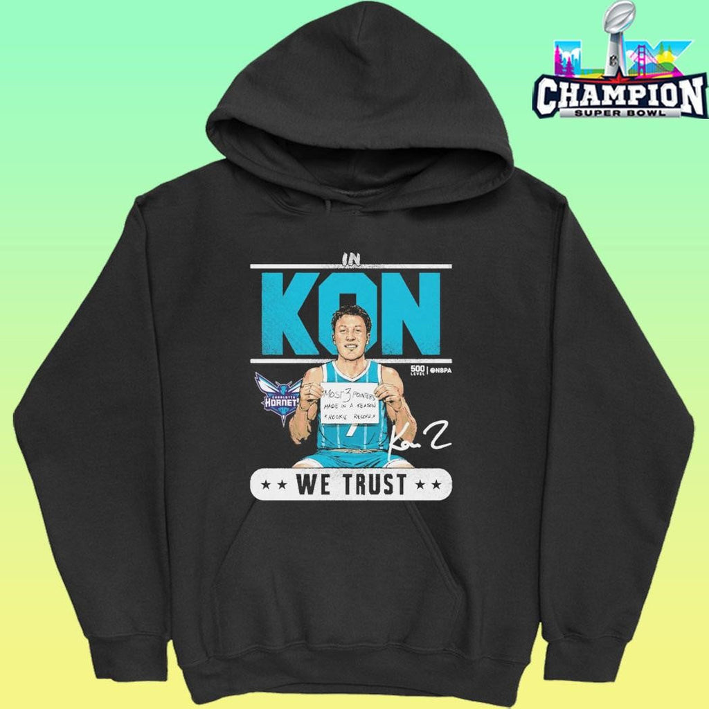 Kon Knueppel Charlotte Hornets Rookie Record Trust Shirt