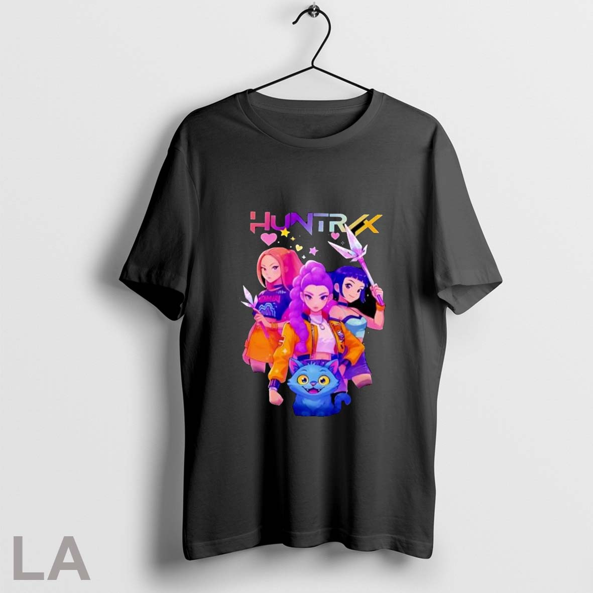 Kpop Demon Hunter Huntrix Girl Graphic Movie Merch T Shirt