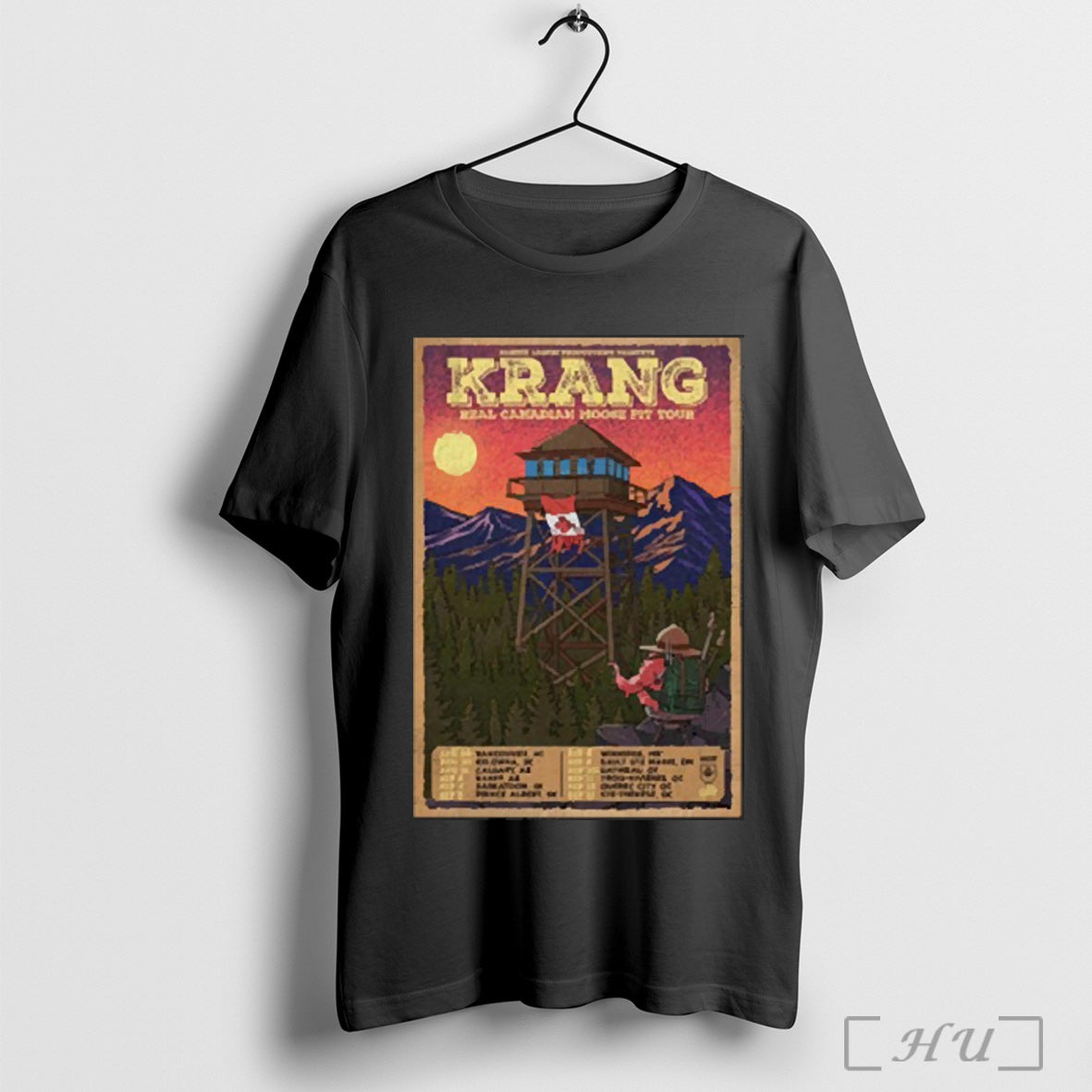 Krang Real Canadian Moose Pit Tour 2025 Funny T Shirt