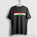 Kurdistan Flag Brushstroke Art T Shirt