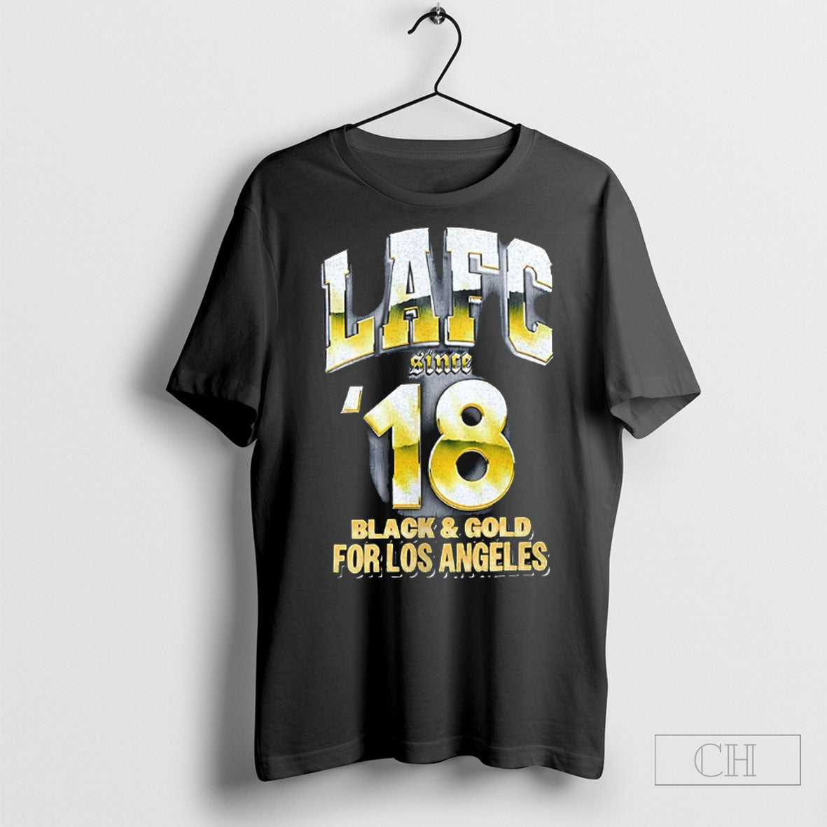 Lafc Since 18 Black And Gold For Los Angeles
