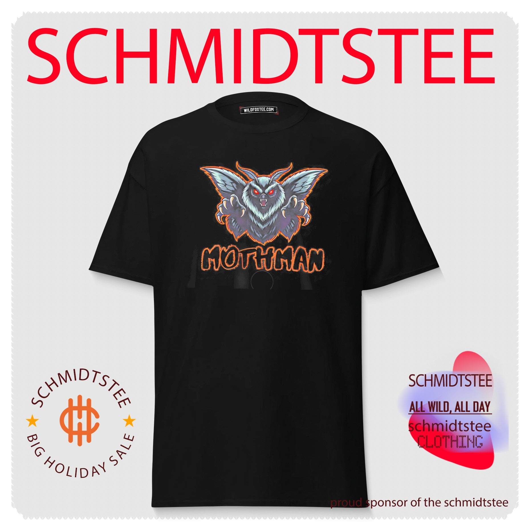 LAMBZY RUGS Mothman graphic shirt