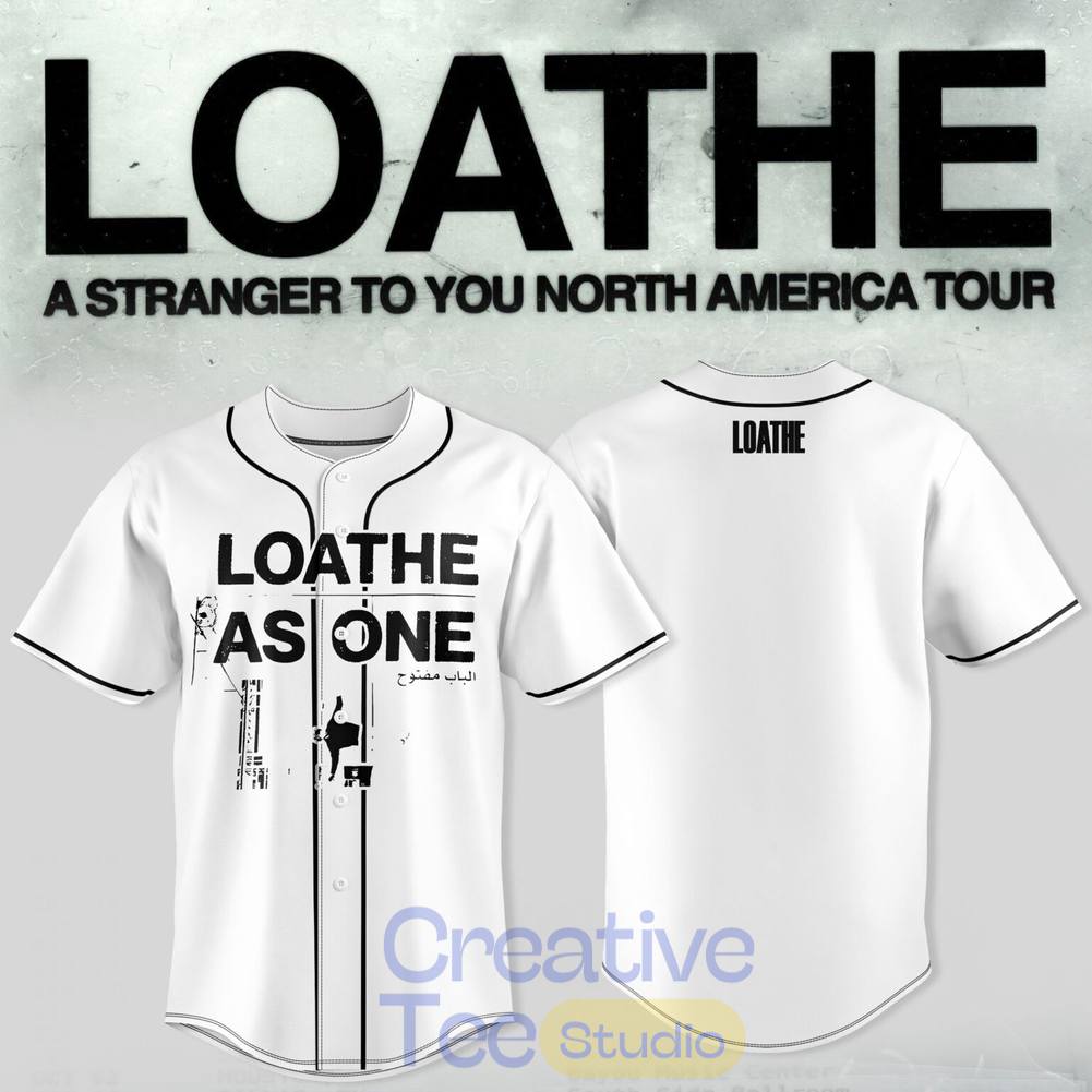LOATHE A Stranger To You North America Tour 2026 Special Baseball Jersey