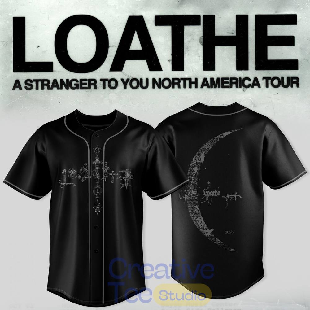 LOATHE A Stranger To You North America Tour 2026 Special Baseball Jersey