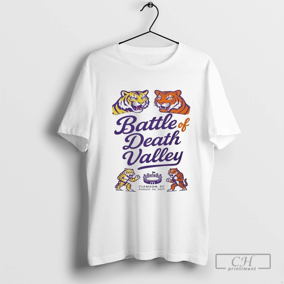 Lsu Vs Clemson Tigers Battle Of Death Valley 2025