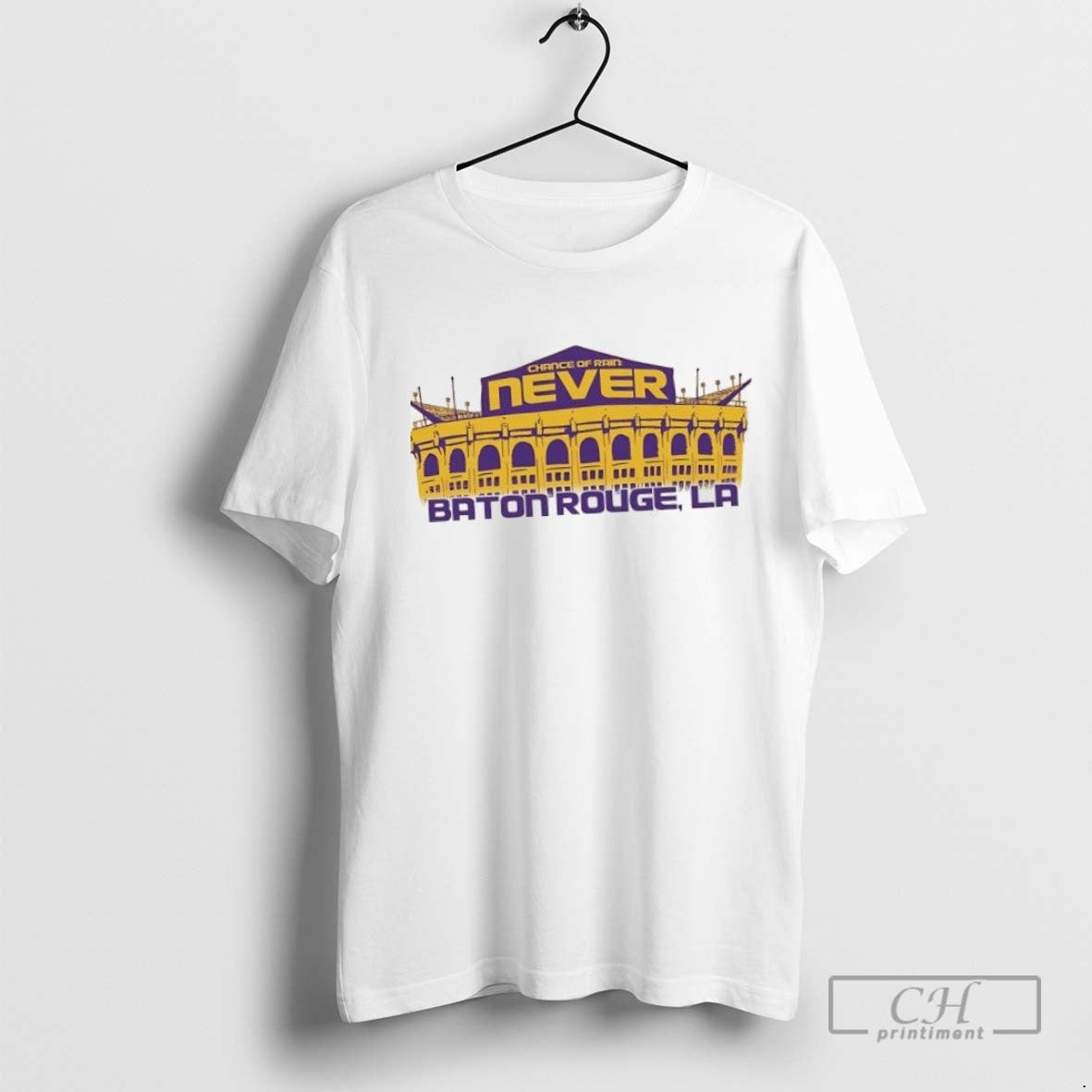 Lsus Tiger Stadium Baton Rouge Louisiana Chance Of Rain Never
