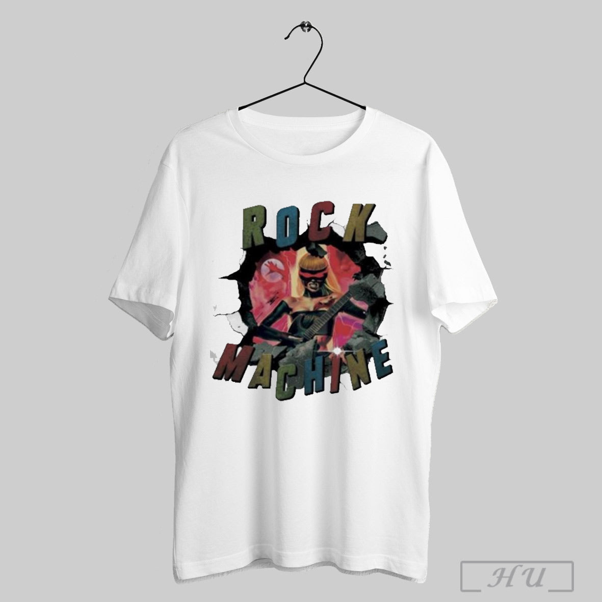 La Femme Rock Machine By Freak City T Shirt