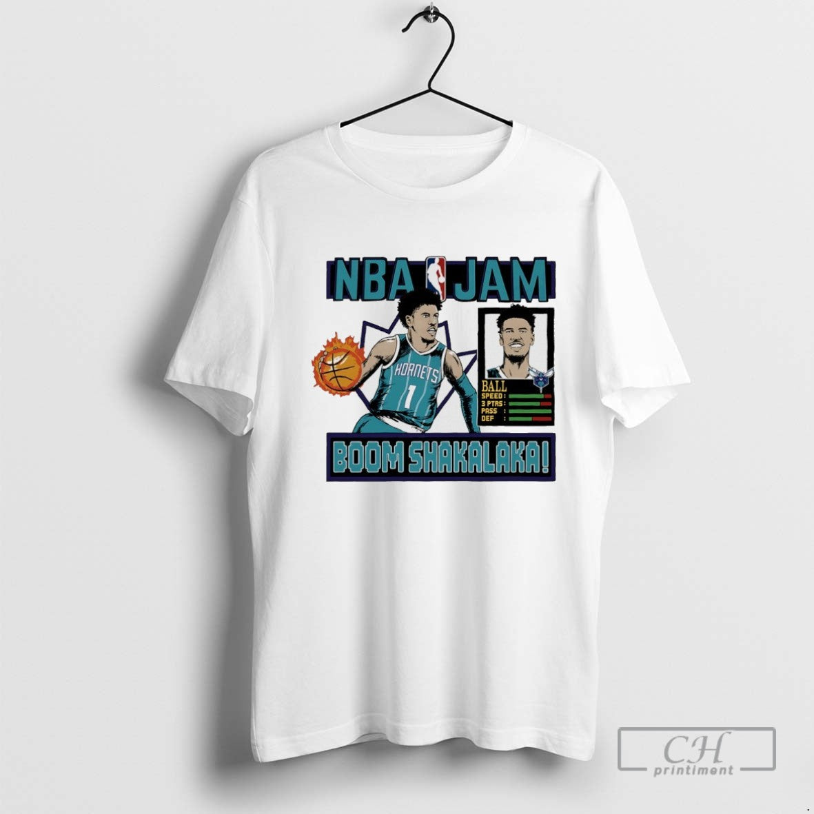 Lamelo Ball Boom Shakalaka Charlotte Hornets Nba Jam
