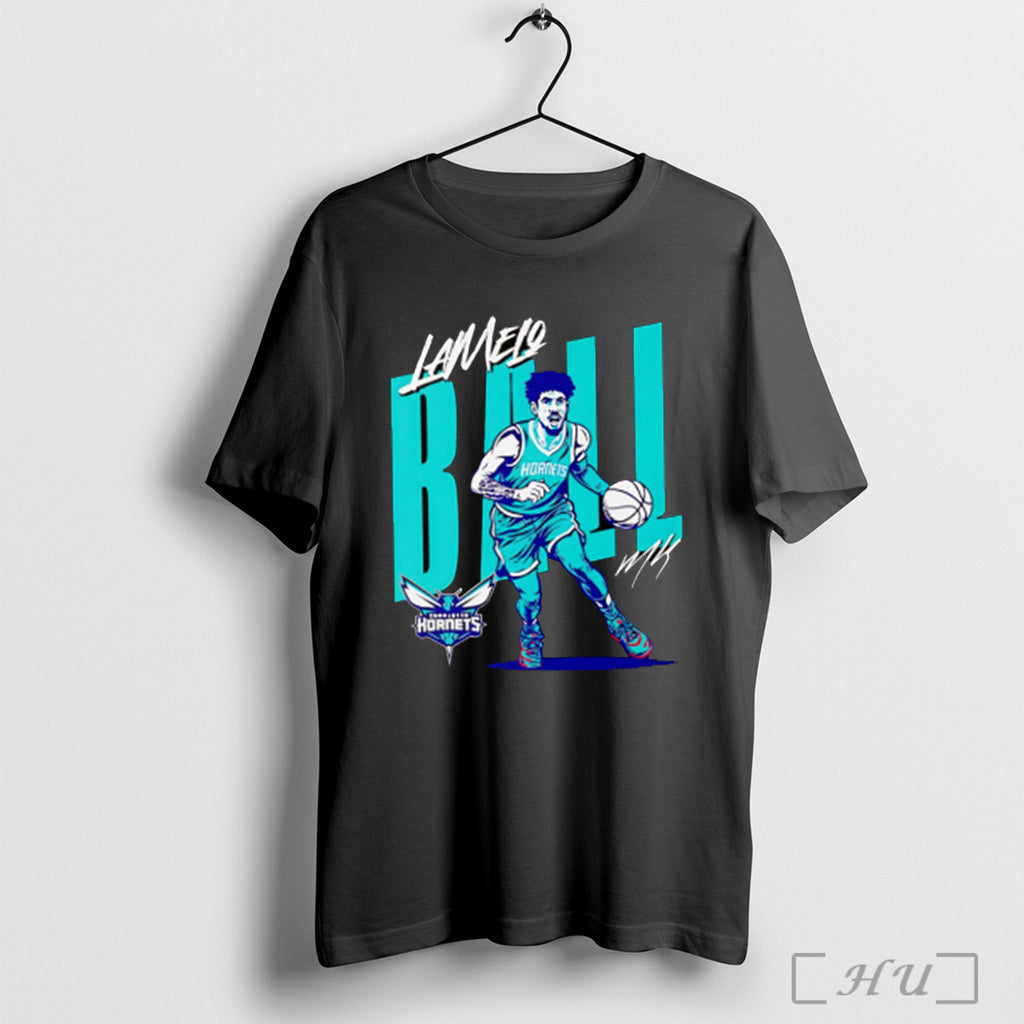 Lamelo Ball Charlotte Hornets Vector T Shirt