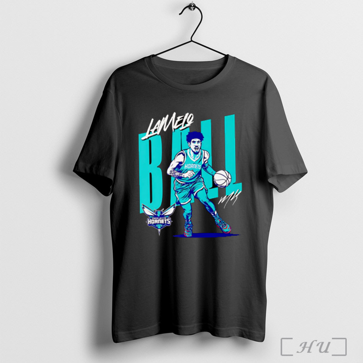 Lamelo Ball Charlotte Hornets Vector T Shirt
