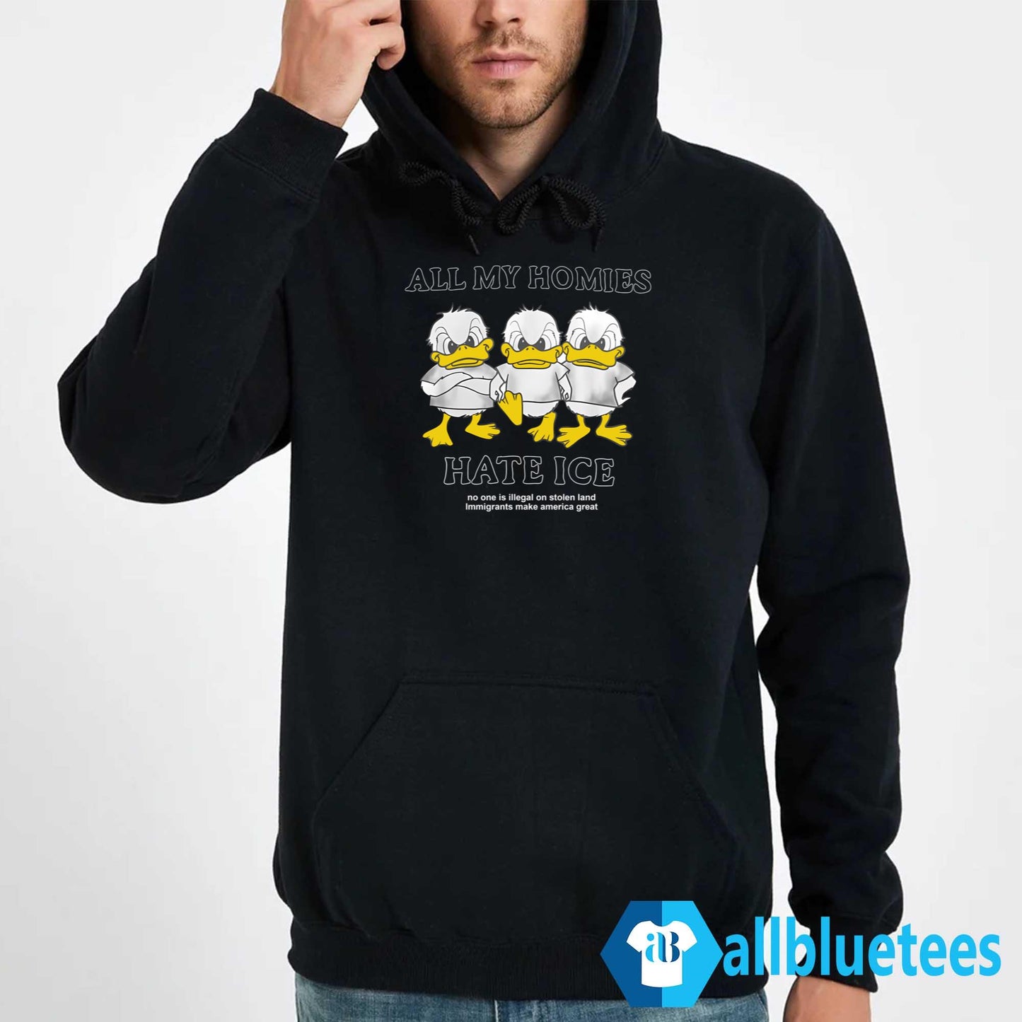 Larry Nance Jr. All My Homies Hate ICE Shirt