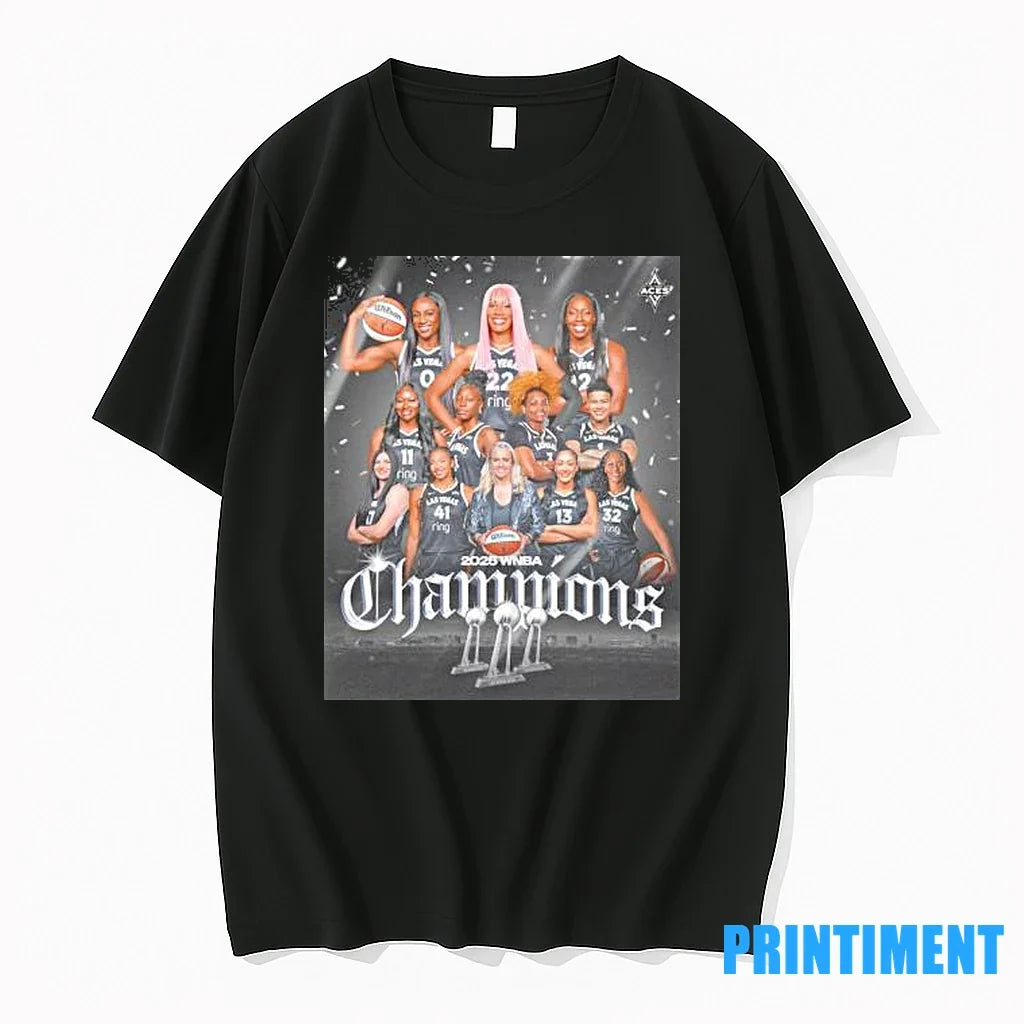 Las Vegas Aces Team Wnba Champions Tshirts Sweater