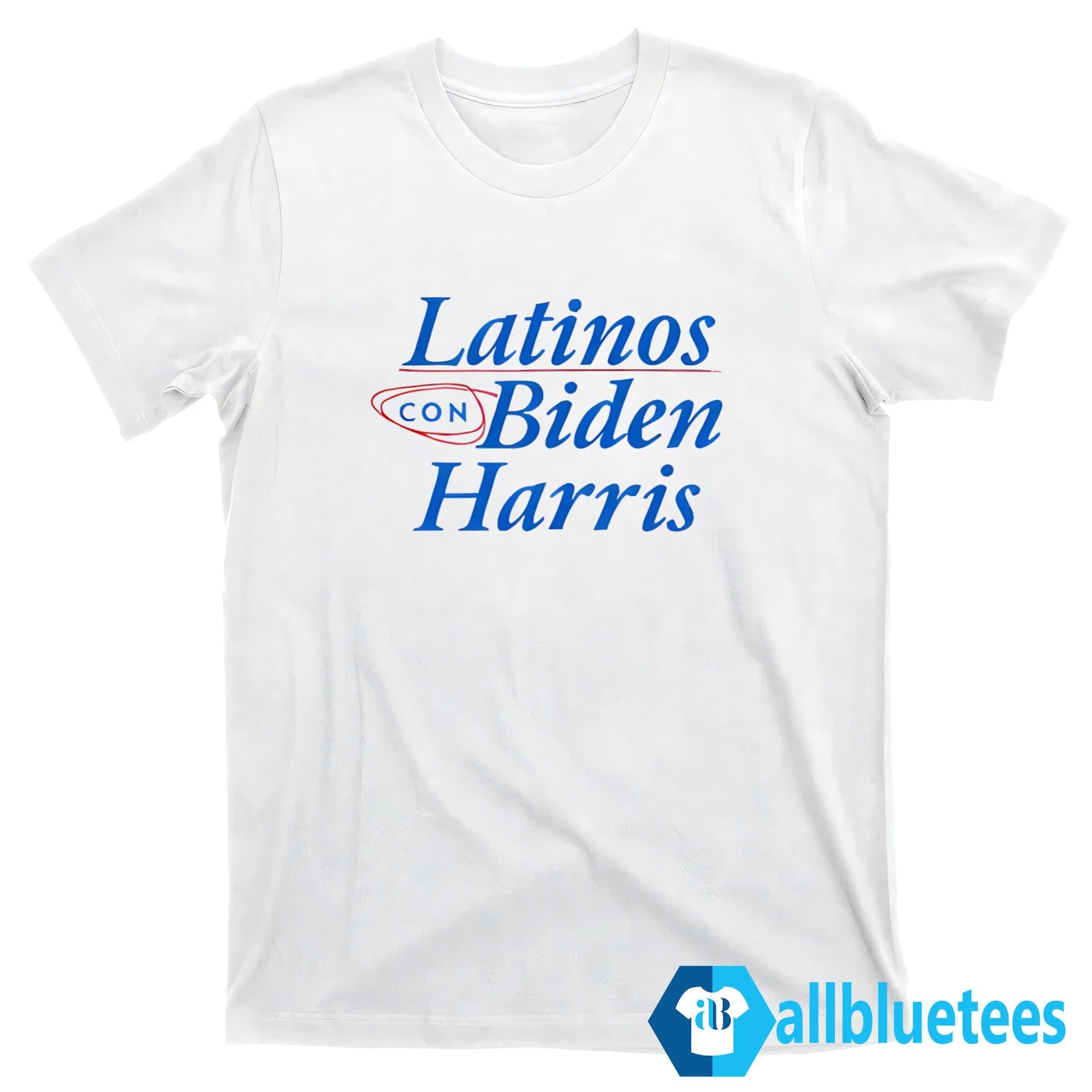 Latinos Con Biden Harris Shirt