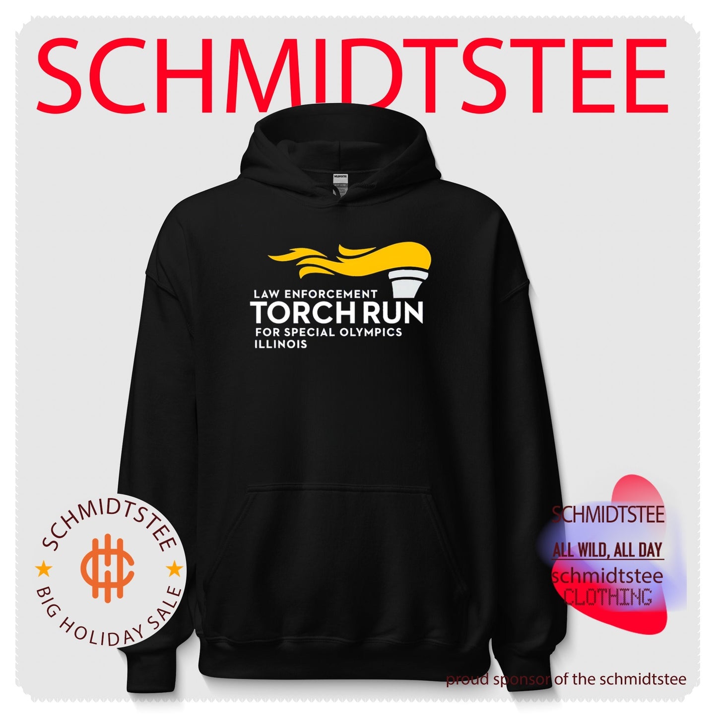 Law enforcement Torch Run for special Olympics Illinois shirt