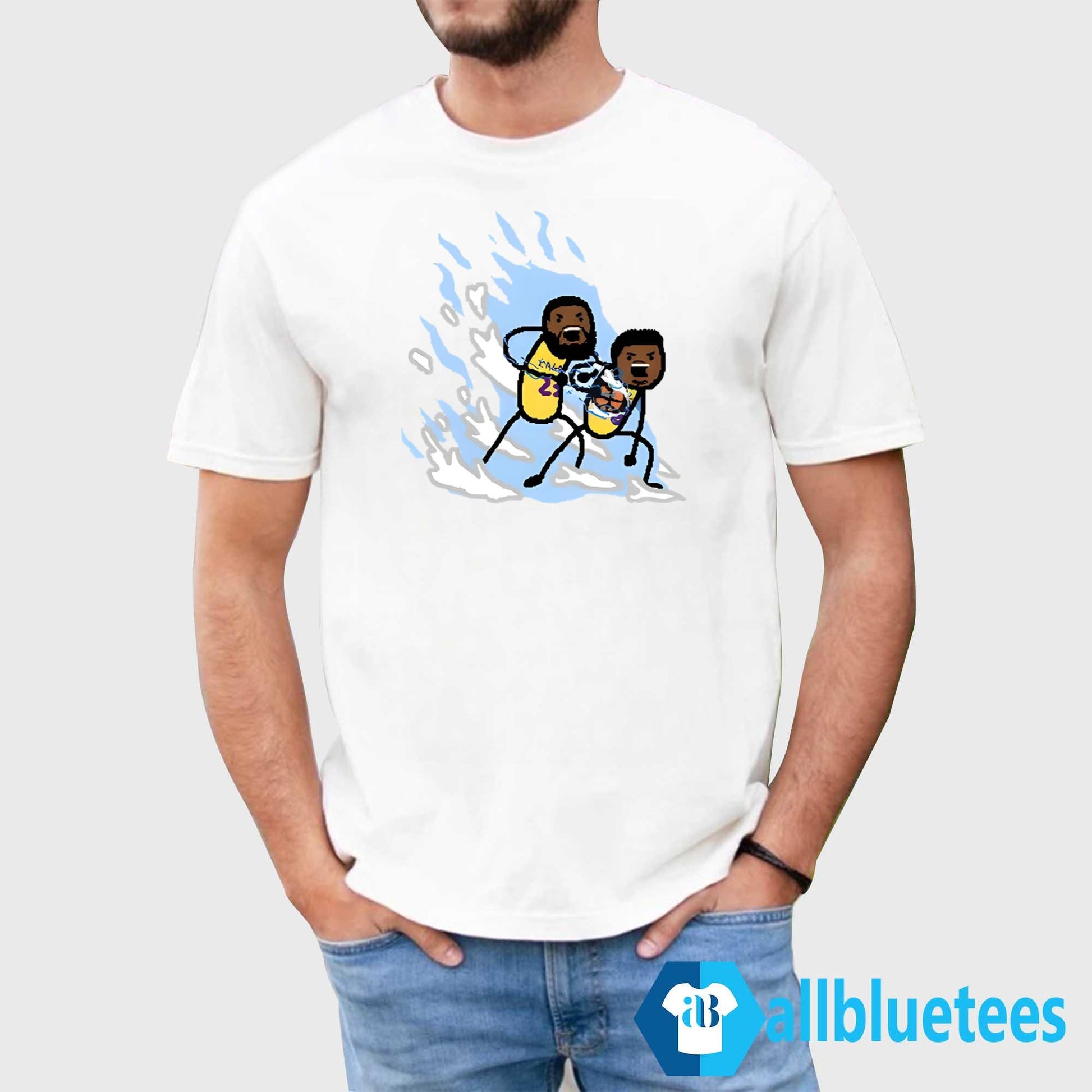 LeBron James Father Son Kamehameha Shirt