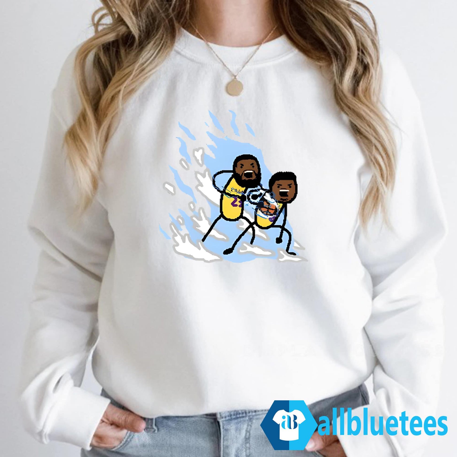 LeBron James Father Son Kamehameha Shirt
