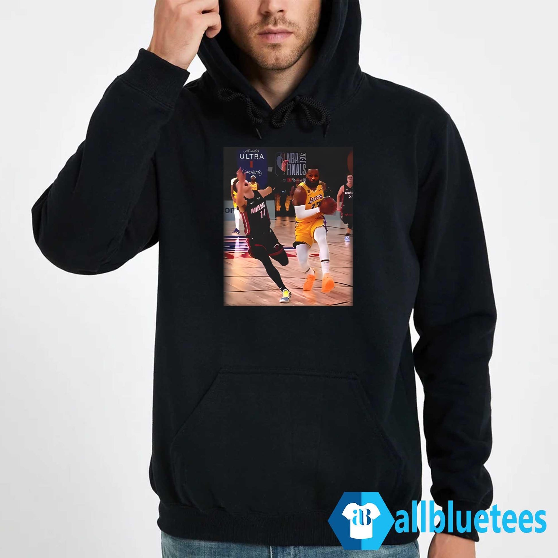 LeBron James Tossing Tyler Herro Shirt