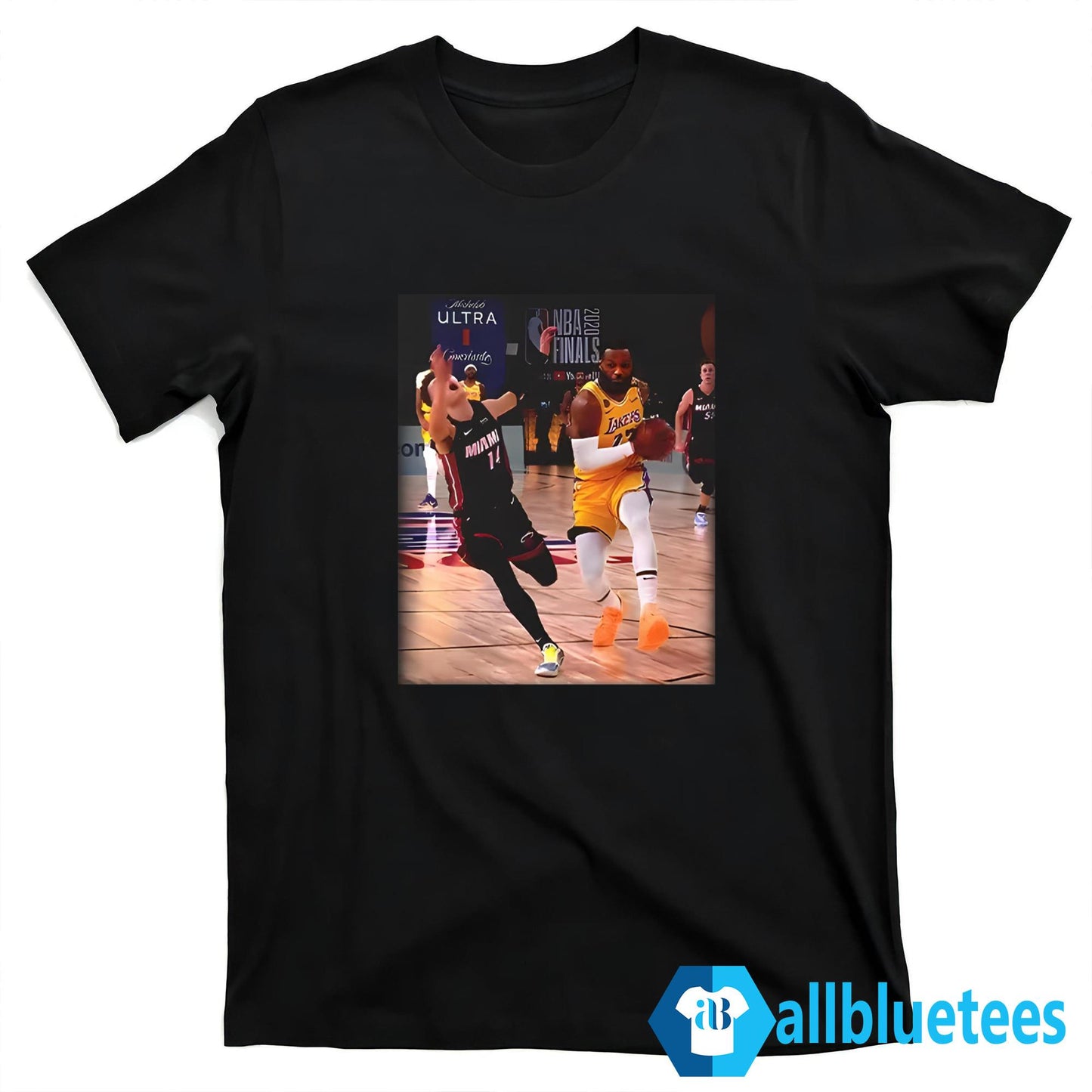 LeBron James Tossing Tyler Herro Shirt