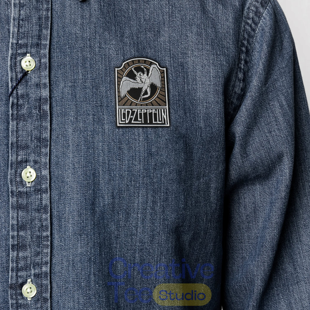 Led Zeppelin Embroidered Iron-On Patch