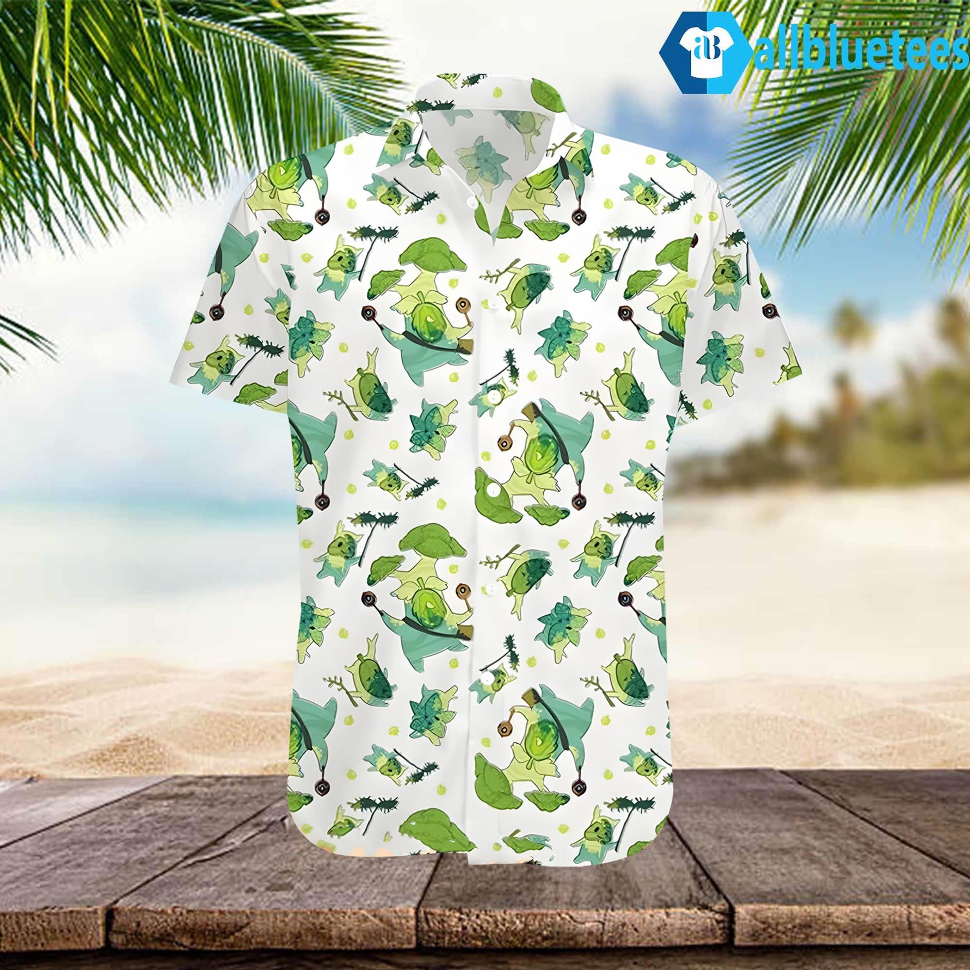 Legend Of Zelda Korok Summer Hawaiian Shirt