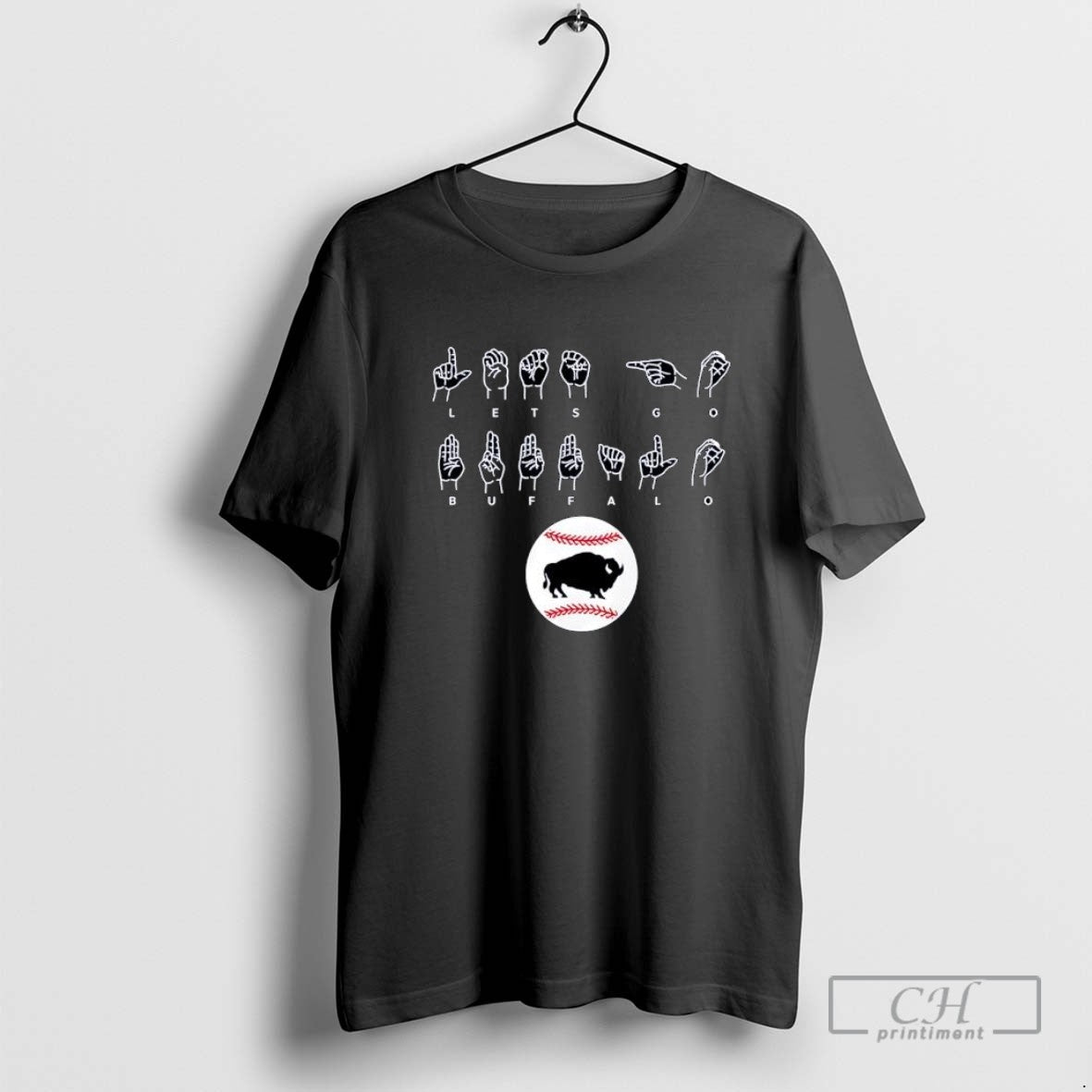 Lets Go Buffalo Asl T Shirt Sweater