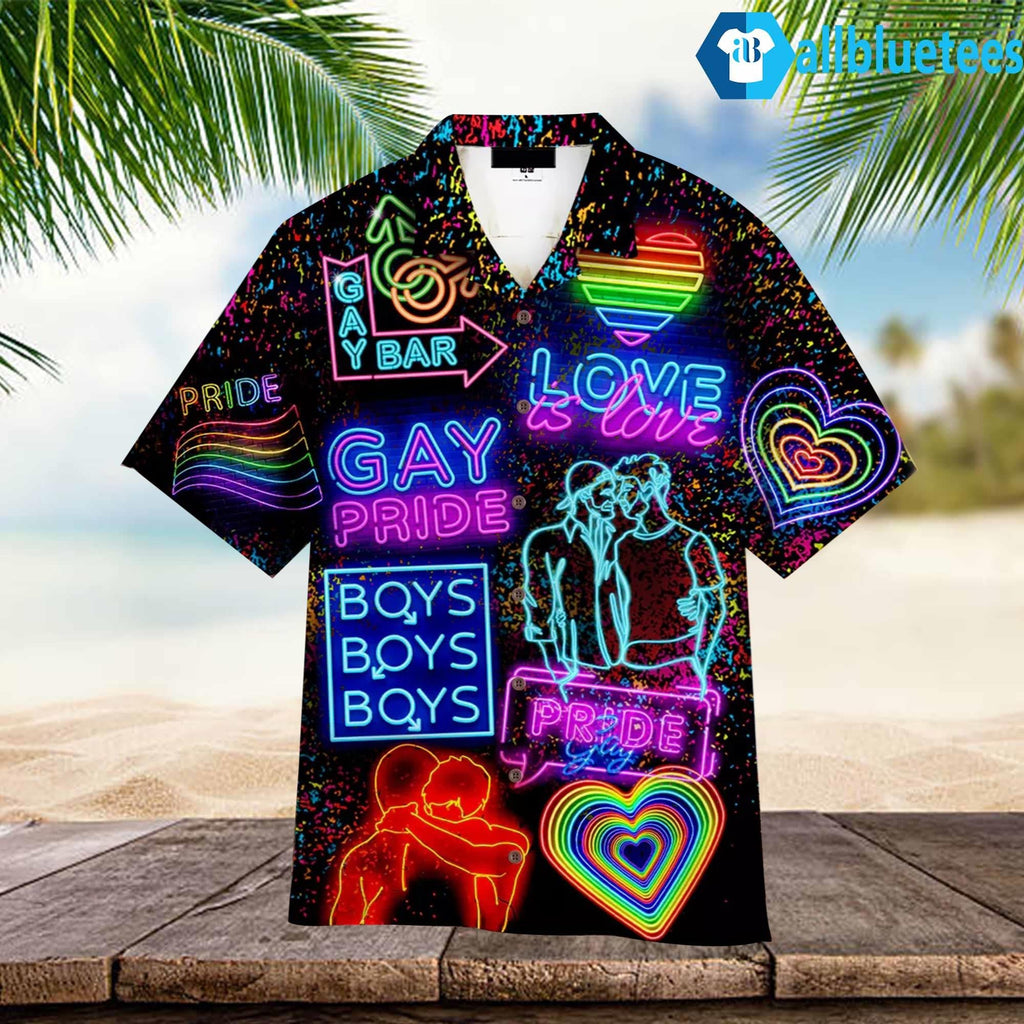 LGBT Gay Pride Month Hawaiian Shirt