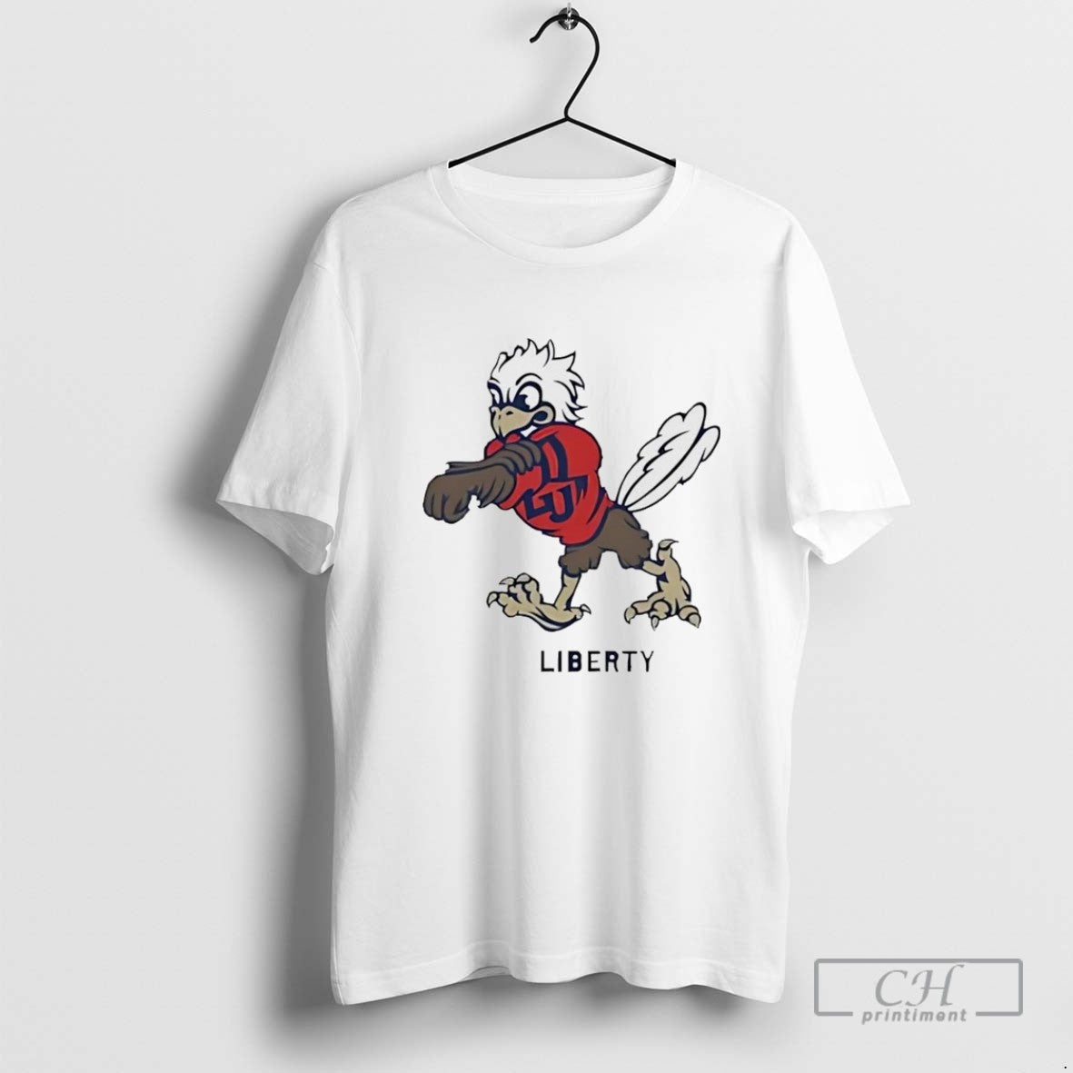 Liberty Flames Athletics Mascot T Shirt Sweater