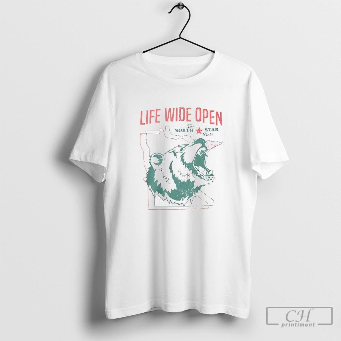 Life Wide Open The North Star State Shirt Sweater