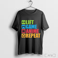 Lift Game Anime Repeat T Shirt