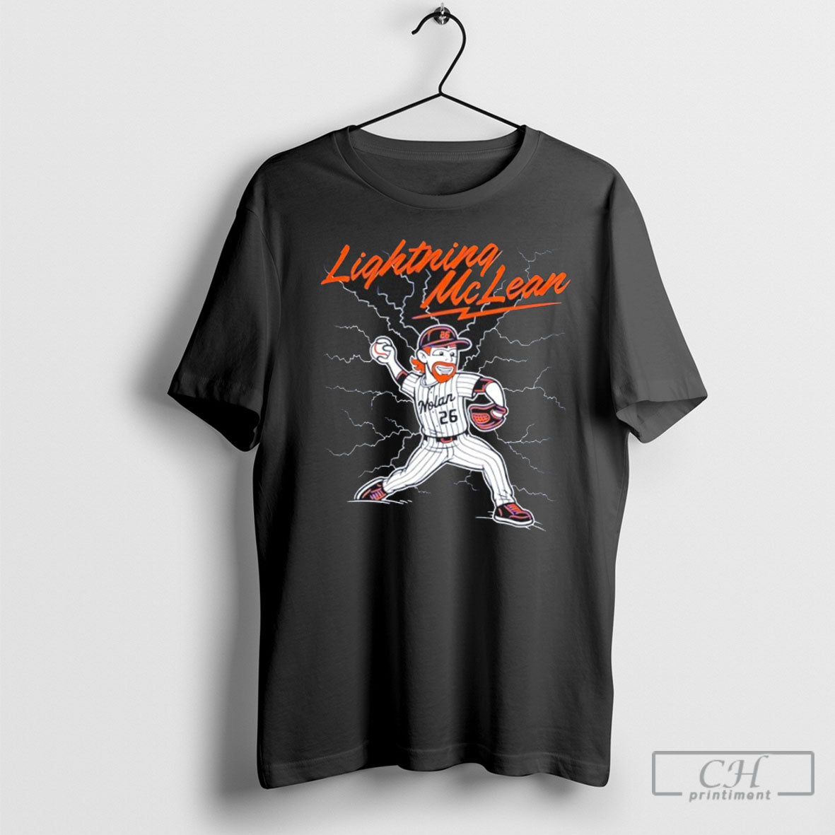 Lightning Mclean Nolan Mclean New York Mets Cartoon