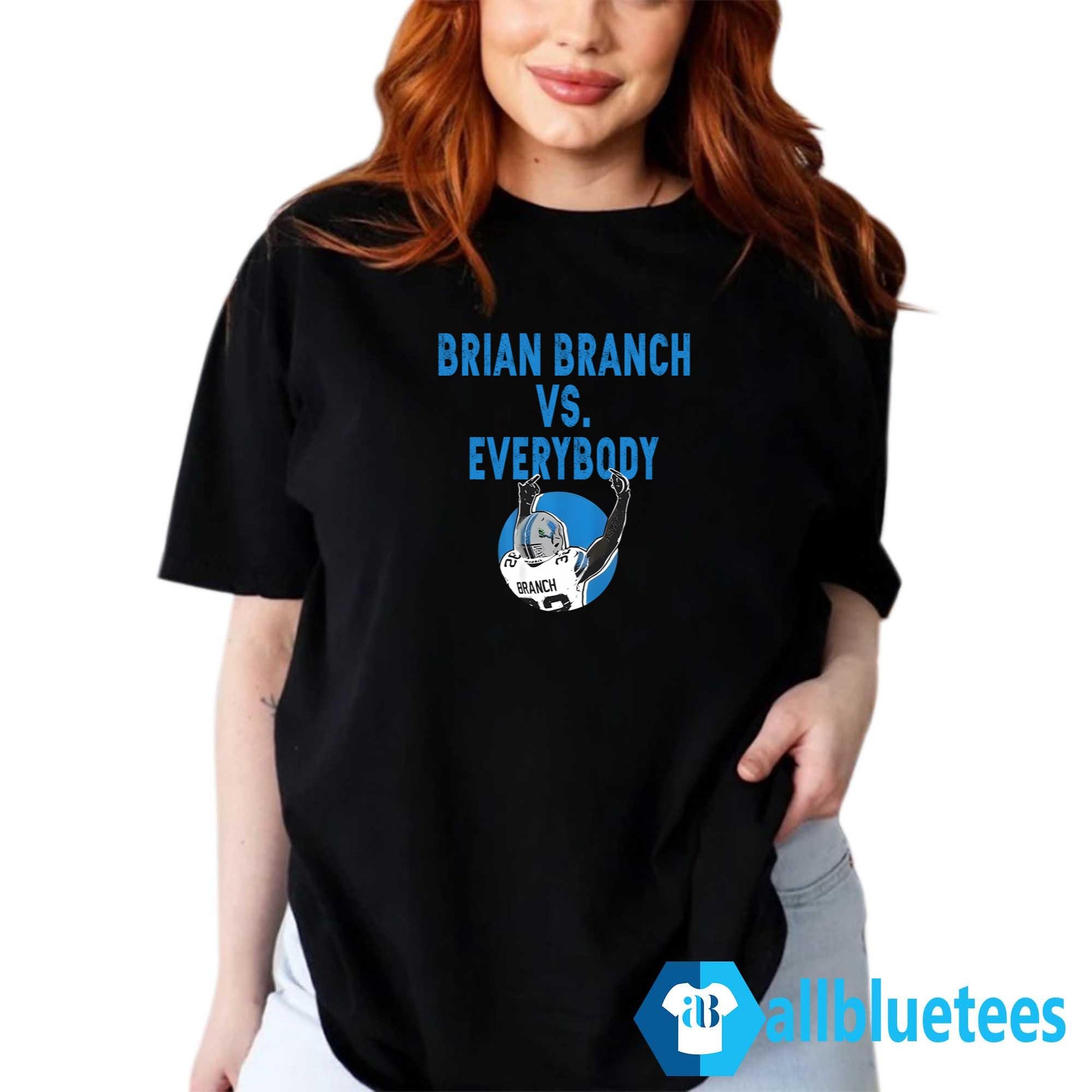 Lions Brian Branch Vs Everybody Shirt