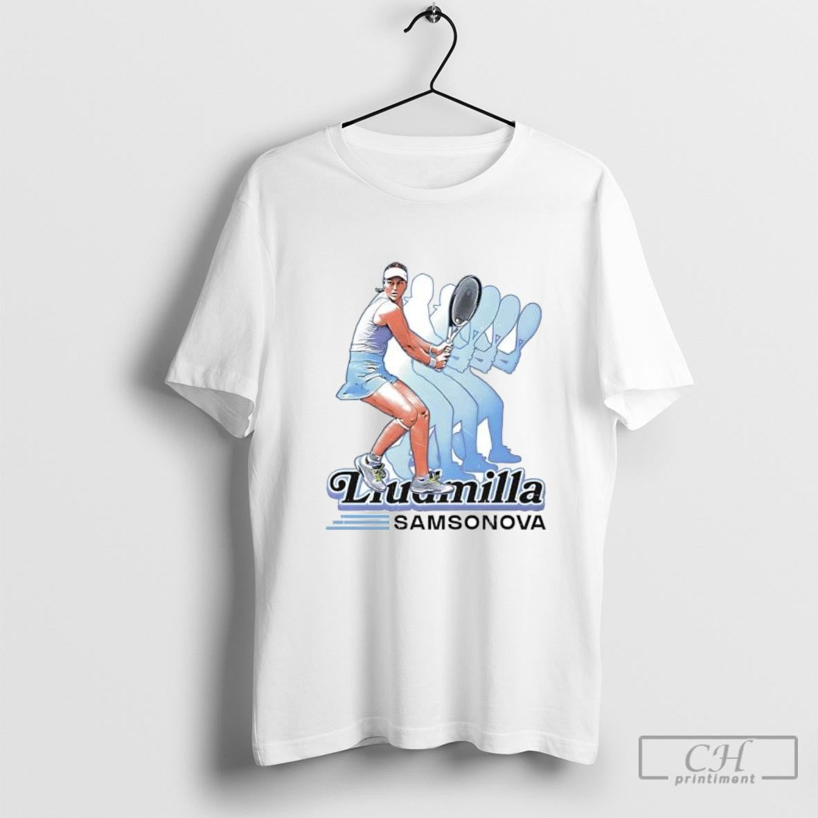 Liudmilla Samsonova Retro Tennis Shirt Sweater