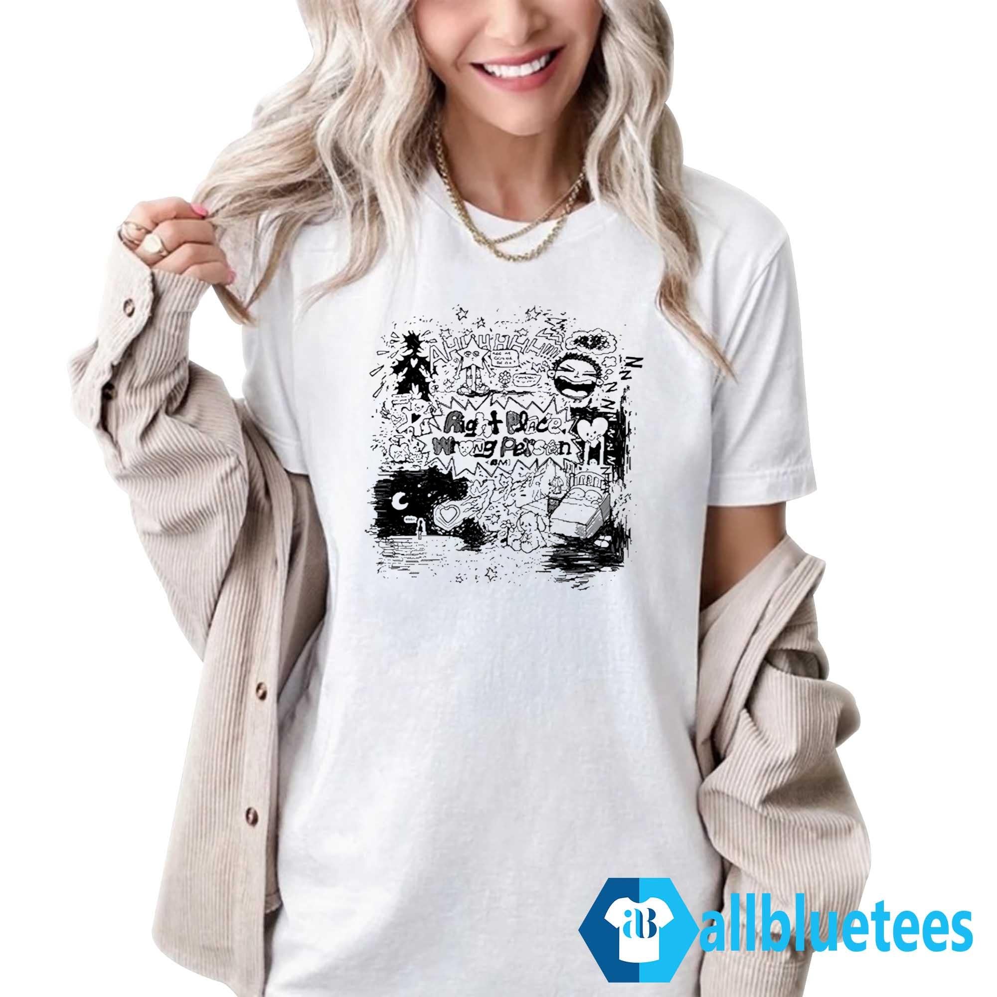 Lizeok Right Place Wrong Person Shirt