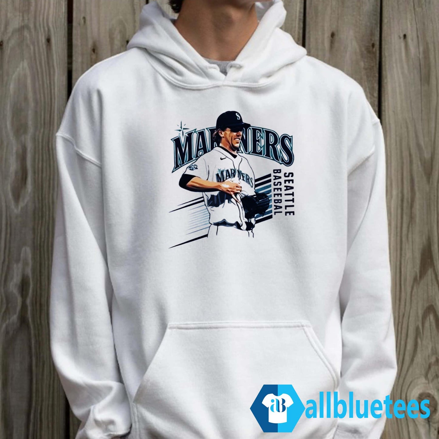 Logan Gilbert Mariners Baseball Pitcher Catches Ball Shirt