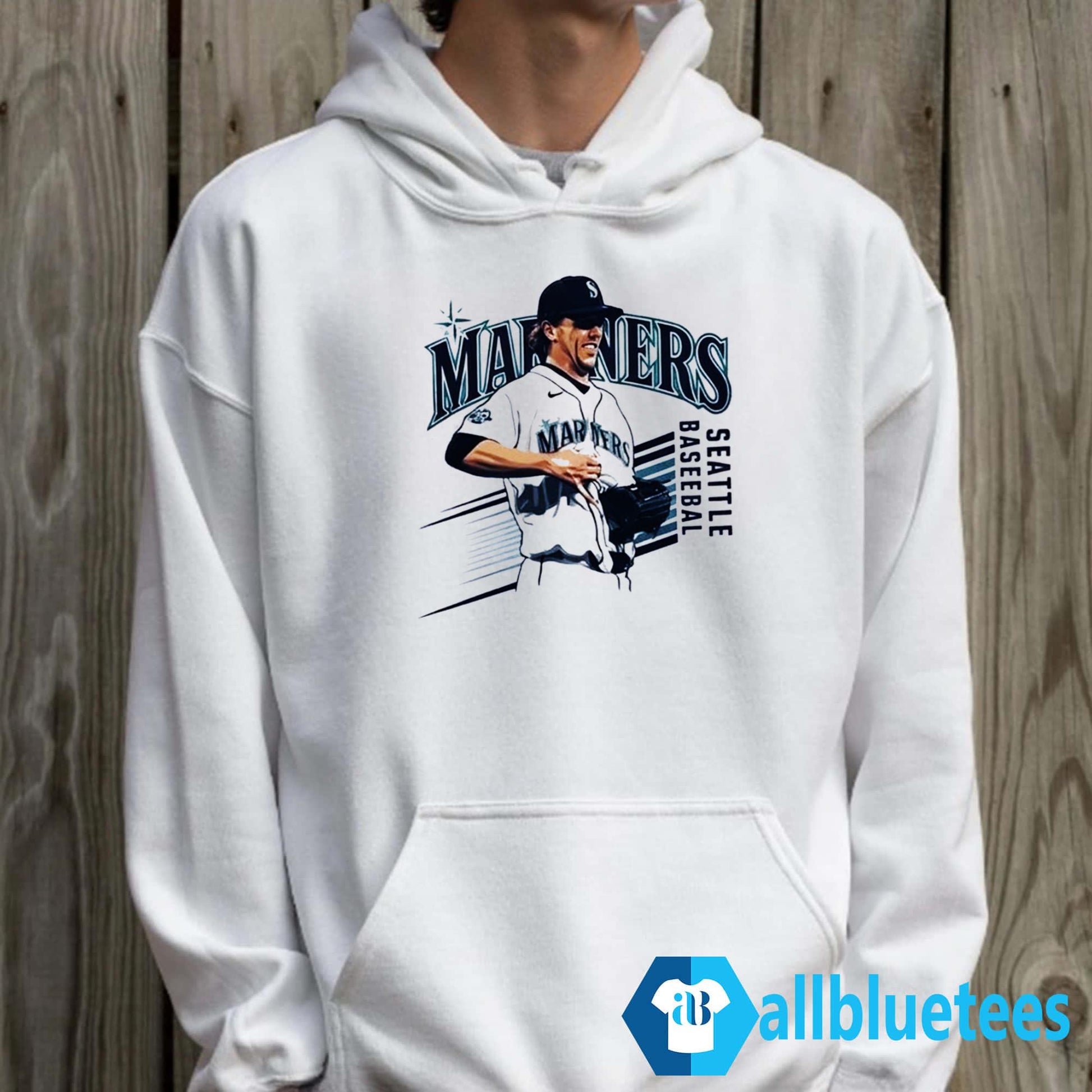 Logan Gilbert Mariners Baseball Pitcher Catches Ball Shirt