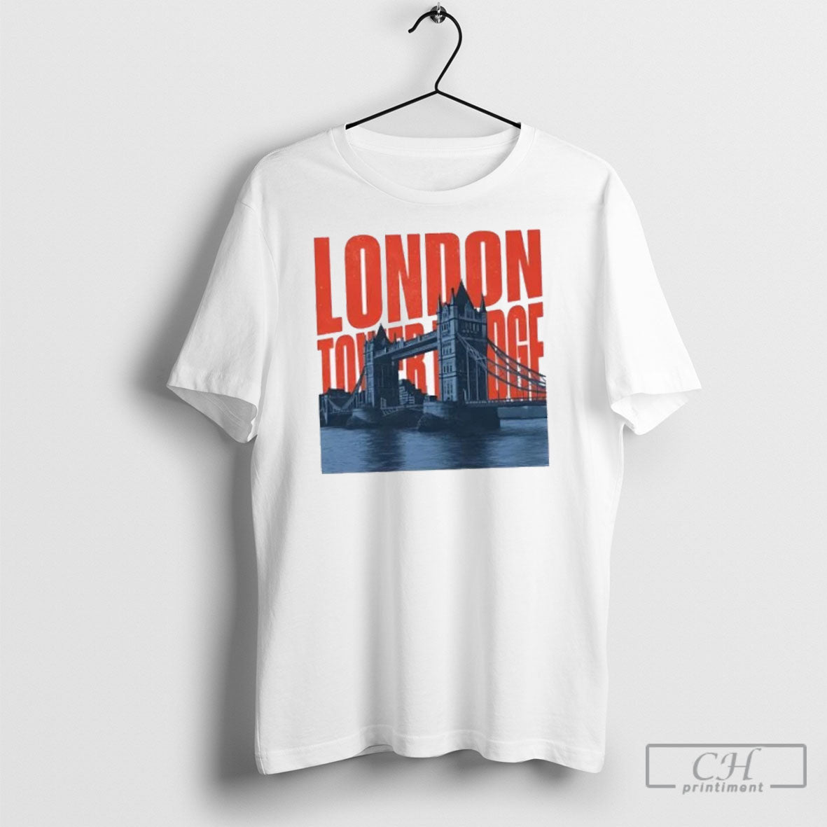 London Tower Bridge Vintage Shirt Sweater