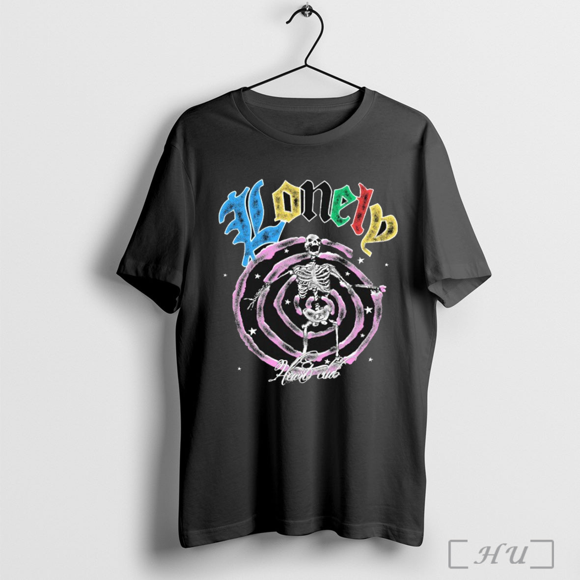 Lonely Hearts Club Psychoactive Skeleton T Shirt