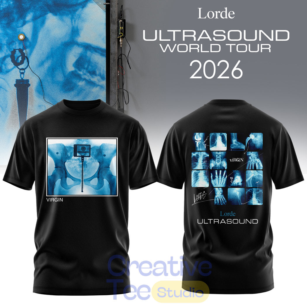 Lorde Ultrasound World Tour 2026 – Touch The Unseen T-Shirt