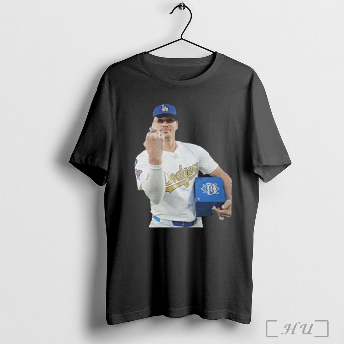Los Angeles Dodgers Kike Hernandez Ring Middle Finger T Shirt