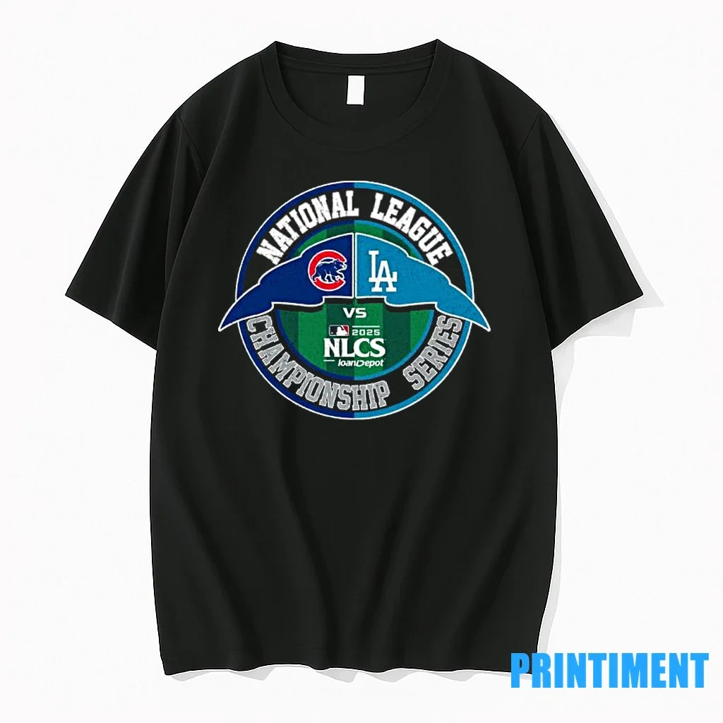 Los Angeles Dodgers Vs Chicago Cubs 2025 National League Championship Series Matchup Tshirts Sweater