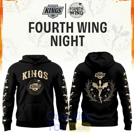 Los Angeles Kings Fourth Wings Night Limited Edition Hoodie