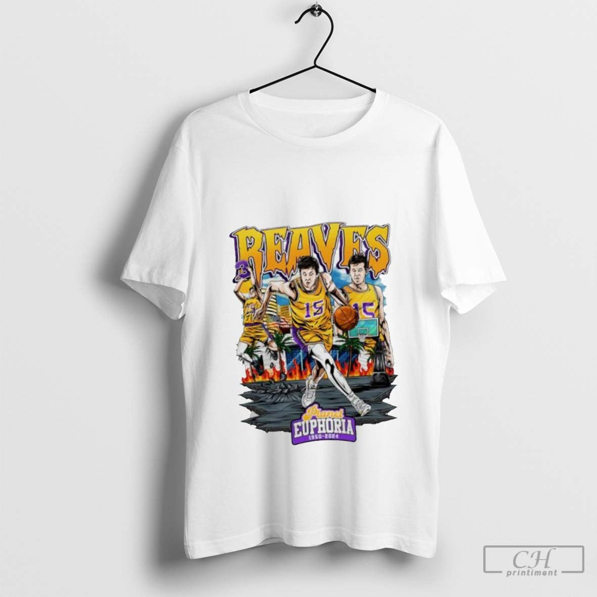 Los Angeles Lakers Austin Reaves 3 Point Player Collage Comics