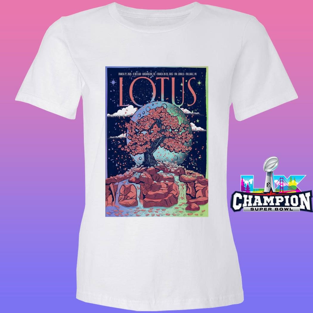 Lotus Mar 27 2026 9 30 Club In Washington Dc Shirt